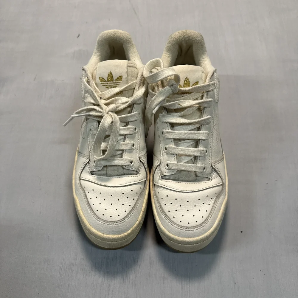 adidas Forum Low CL low-top sneakers Cream Size 8